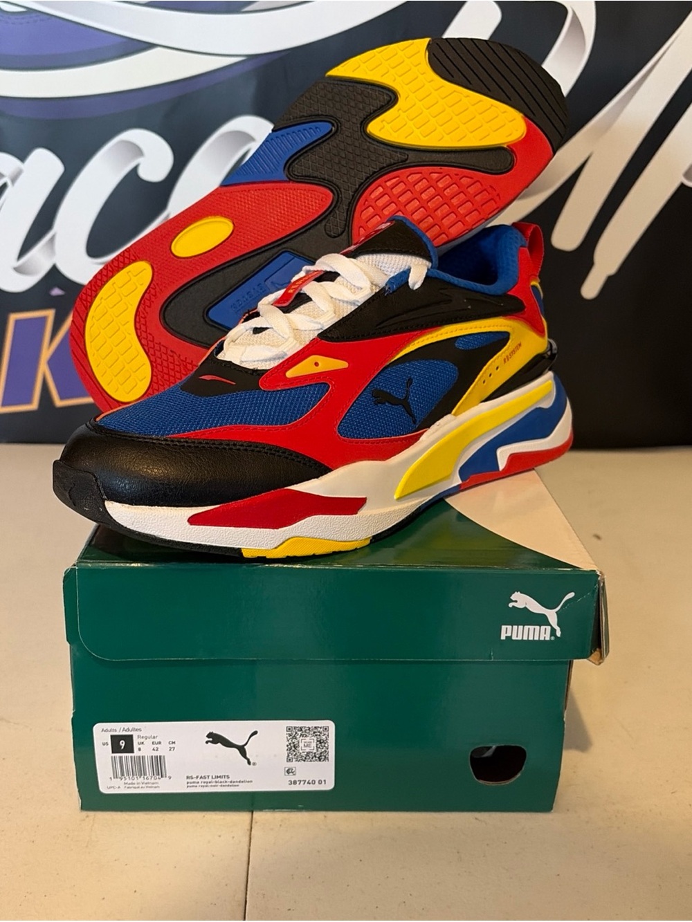 Puma RS-Fast Limits - Puma Brand New Sneakers Size 9 Dandelion 387740-01
